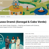 UNESCO-Virtual Museum Women in Science | Dr Awa B Dramé featured as an Atlantic African Island Ocean Scientist